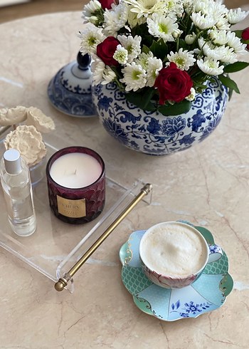 Pip stuido Royal flowers Fincan ve Tabak Seti