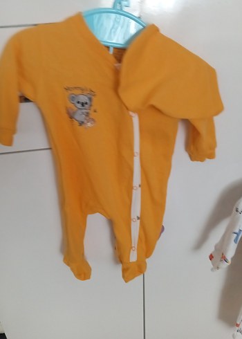 Uzun Kollu Desenli Bebek Body - Görsel 3