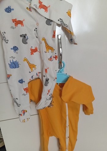 Uzun Kollu Desenli Bebek Body - Görsel 4