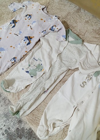 Pamuklu Bebek Uyku Tulumu Seti - Görsel 2