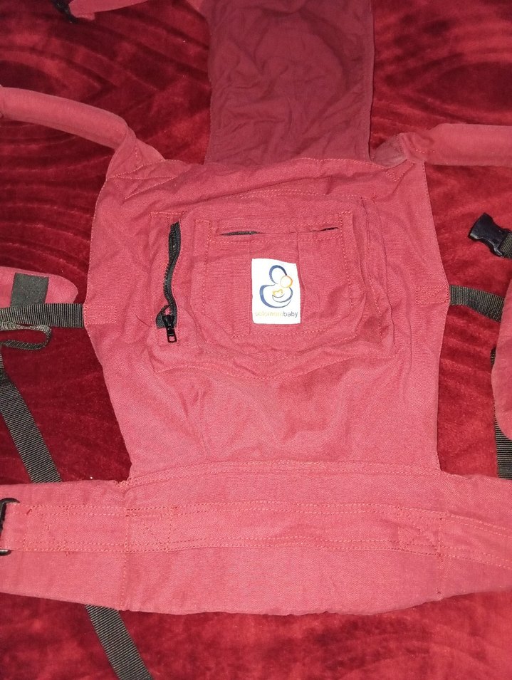 Bordo Bebek Taşıyıcı 125 cm Bel Ölçüsü - Görsel 3