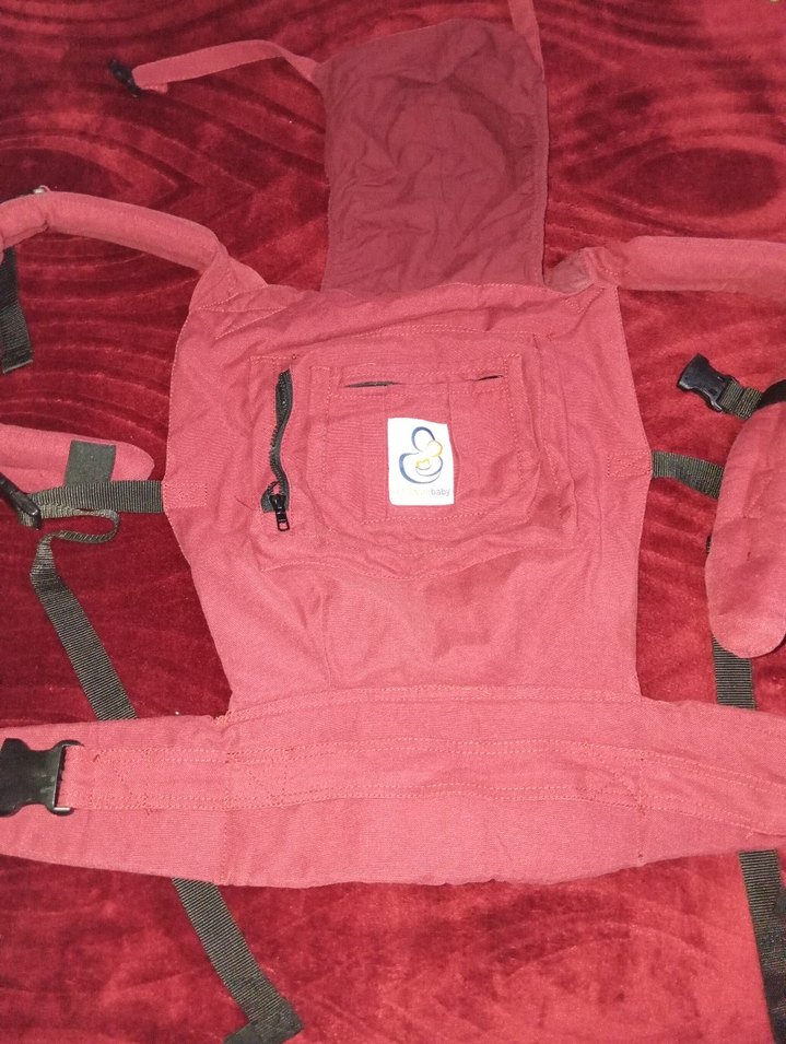 Bordo Bebek Taşıyıcı 125 cm Bel Ölçüsü - Görsel 2