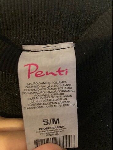 xs Beden Penti tayt