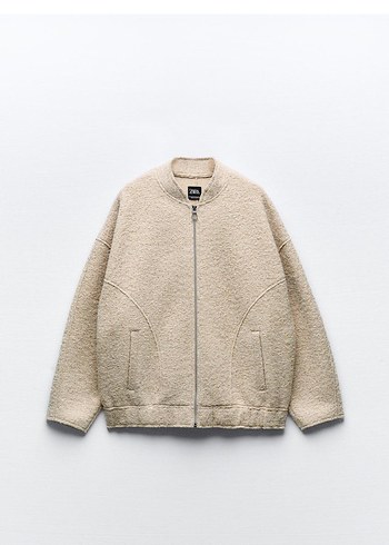 Zara bomber buklet ceket
