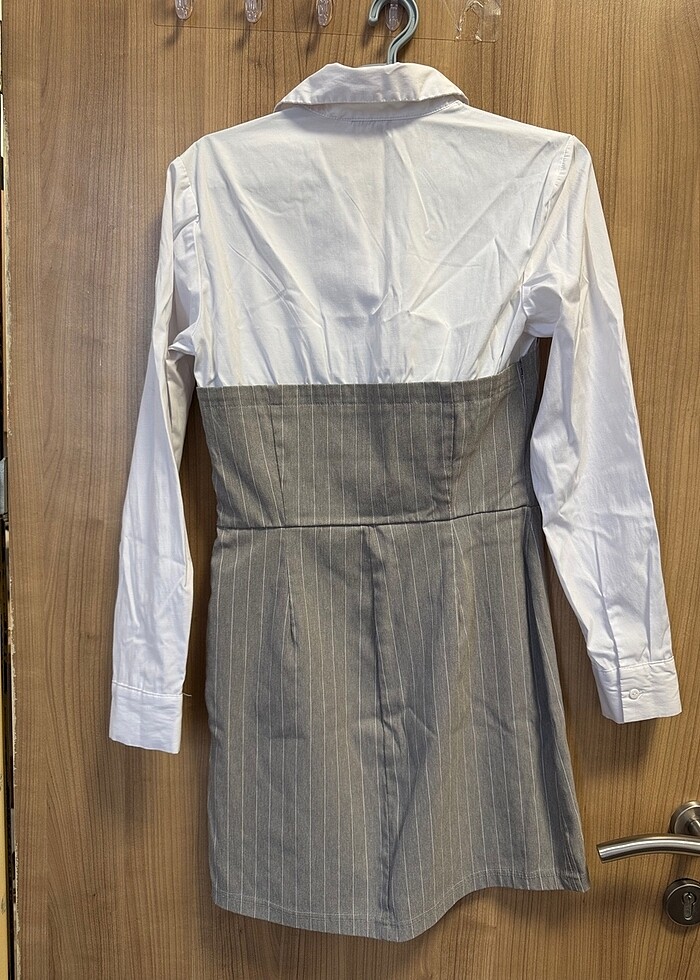 Gömlek elbise - Görsel 4