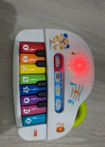 Beden Renkli Sayı Temalı Eğitici Piyano Oyuncak