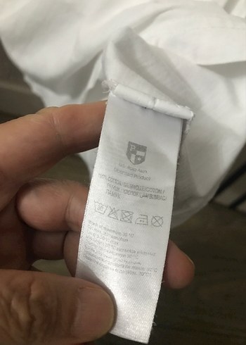 Beyaz Pamuklu Erkek Tişört - Görsel 4