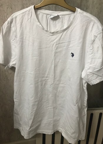 Beyaz Pamuklu Erkek Tişört - Görsel 2