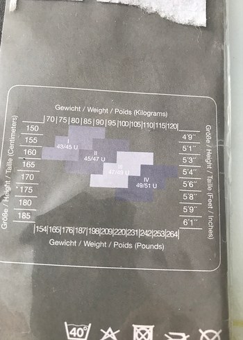 Gri Desenli Elastik Kadın Külotlu Çorap - Görsel 4