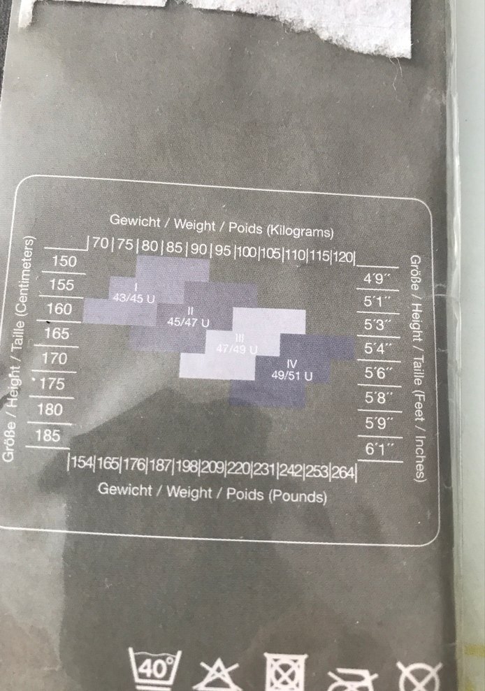 Gri Desenli Elastik Kadın Külotlu Çorap - Görsel 4