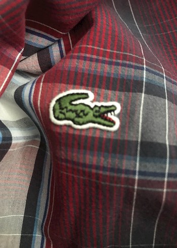 Bordo Gri Ekose Uzun Kollu Erkek Gömlek - Görsel 4