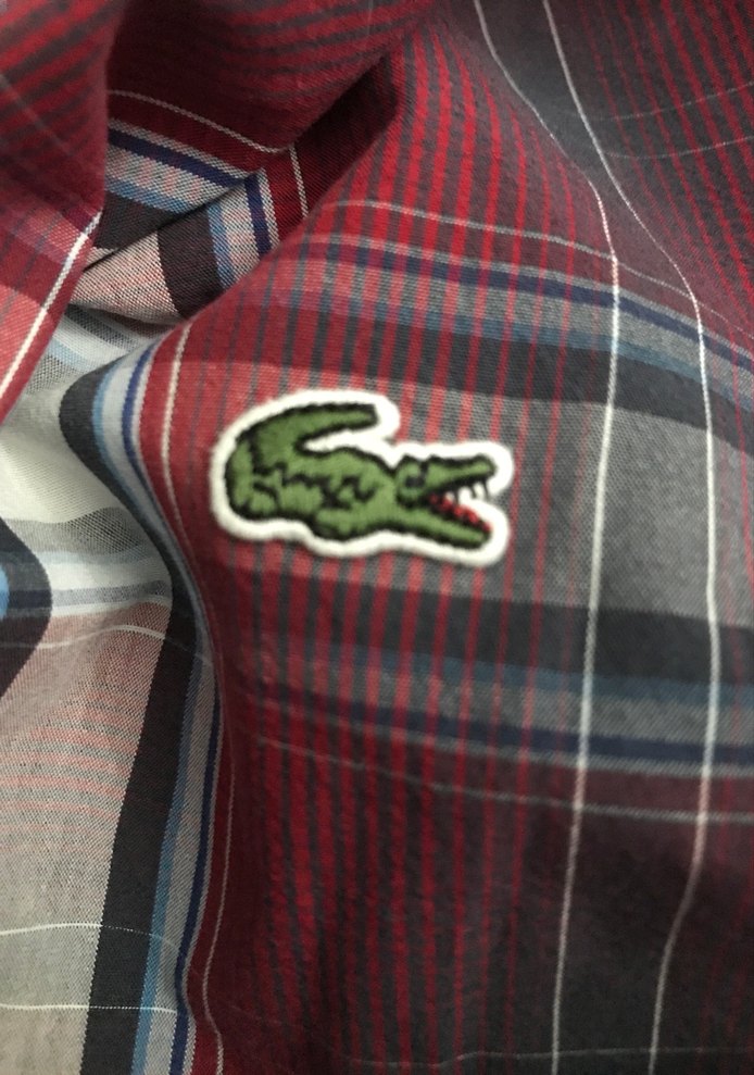 Bordo Gri Ekose Uzun Kollu Erkek Gömlek - Görsel 4