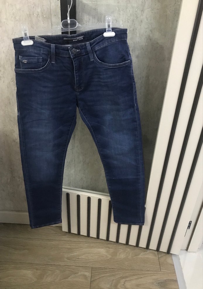Lacivert Erkek Denim Pantolon - Görsel 2