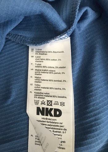 Mavi tişört - Görsel 5