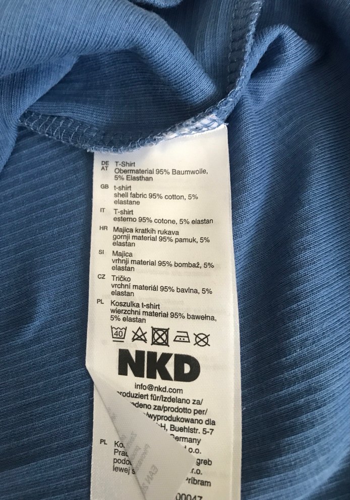 Mavi tişört - Görsel 5