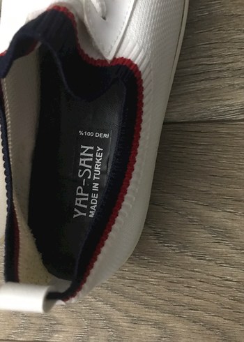 Beyaz Kadın Spor Ayakkabı, - Görsel 4