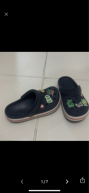 35 Beden lacivert Renk Crocs j3 34-35 no
