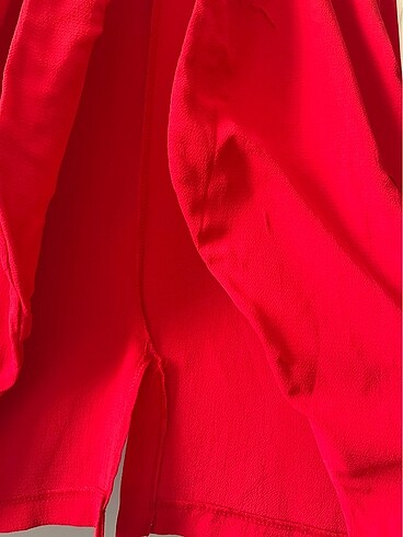 l Beden kırmızı Renk Yazlık ince ceket
