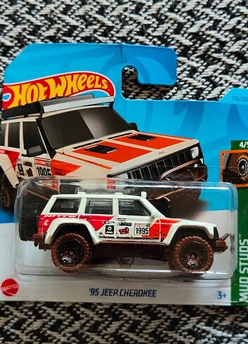 Hotwheels 95 Jeep Cherokee ( Treasure Hunt )