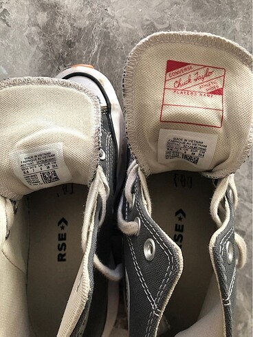 38 Beden gri Renk Converse run star