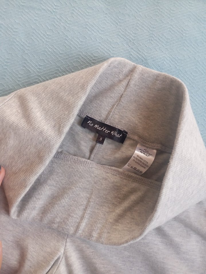 no matter what gri flare eşofman - Görsel 2