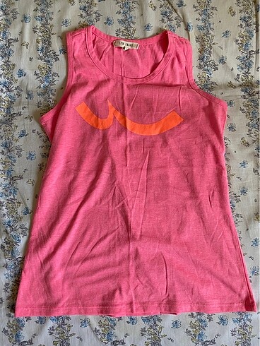 Little Big Kırmızı / Pembe Askılı Üst