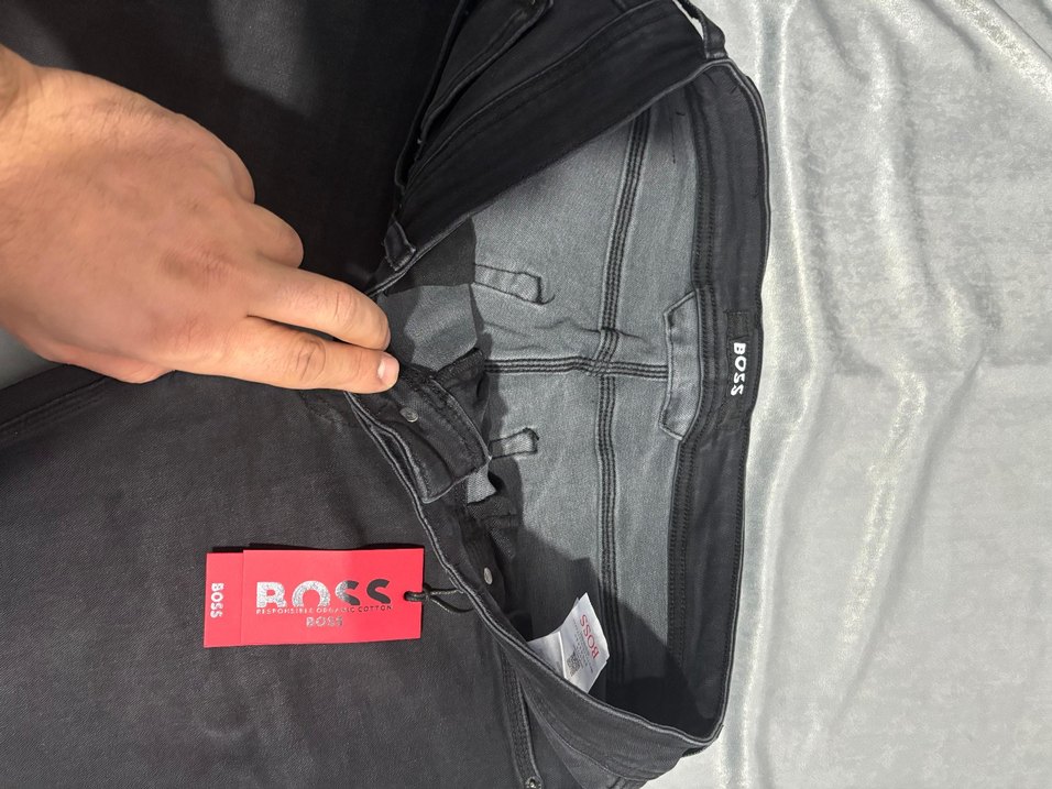 Gri Regular Fit Erkek Kot Pantolon - Görsel 2