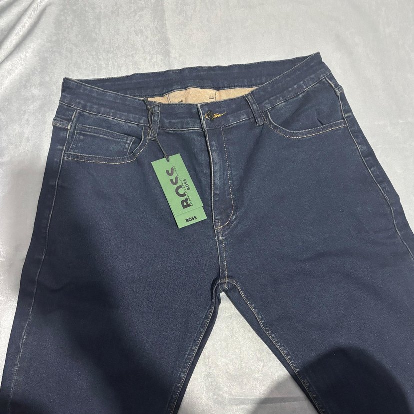 Lacivert Regular Fit Erkek Kot Pantolon - Görsel 2