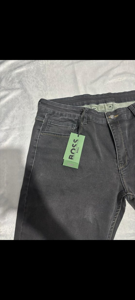 Gri Regular Fit Erkek Kot Pantolon - Görsel 3