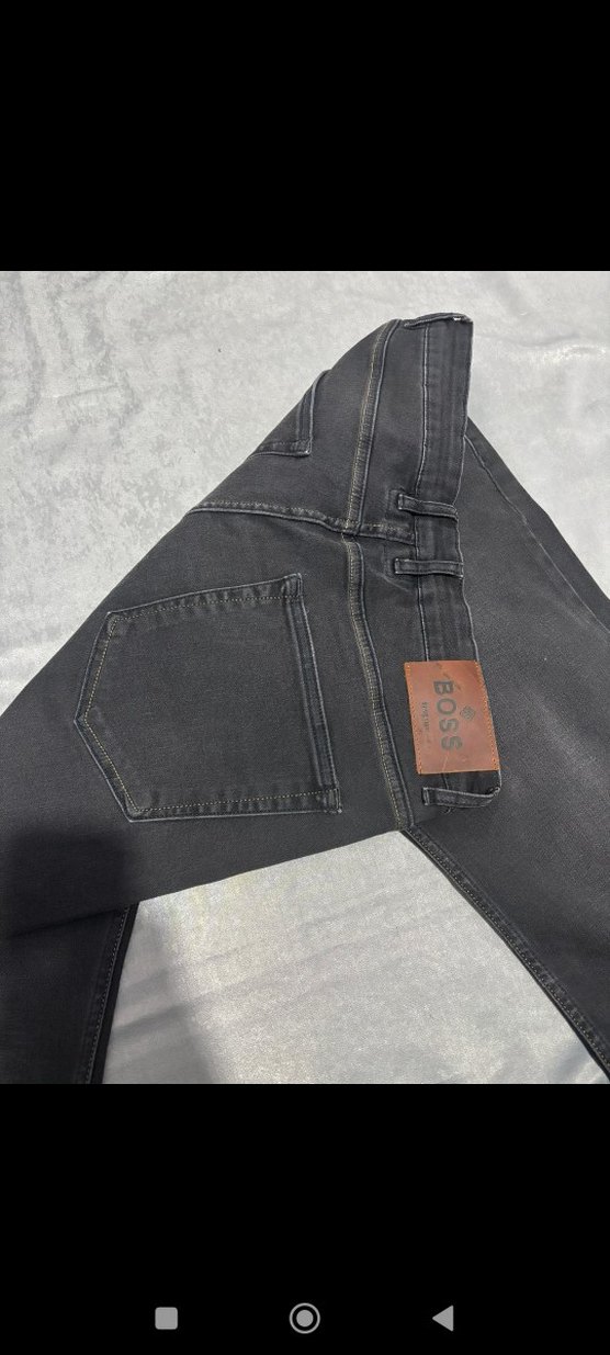 Gri Regular Fit Erkek Kot Pantolon - Görsel 2