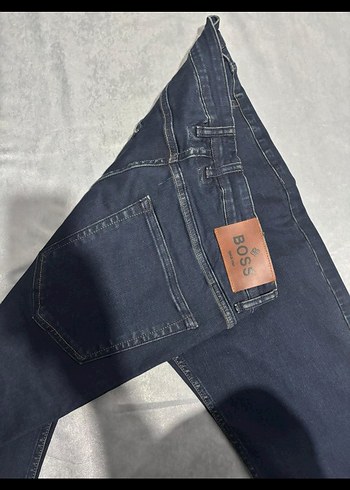 Erkek Lacivert Regular Fit Kot Pantolon - Görsel 3