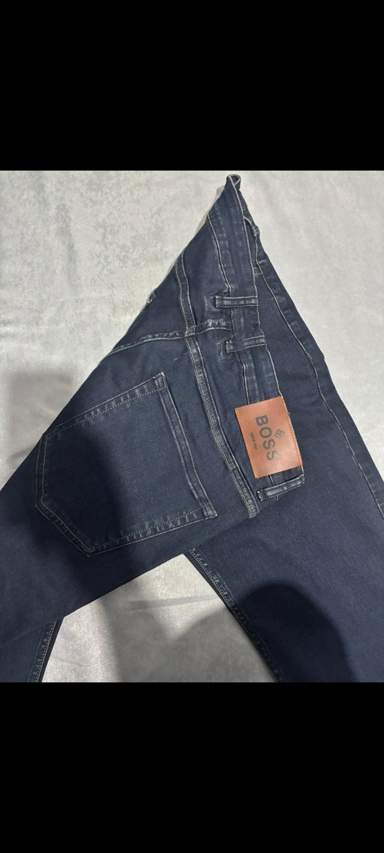 Erkek Lacivert Regular Fit Kot Pantolon - Görsel 3