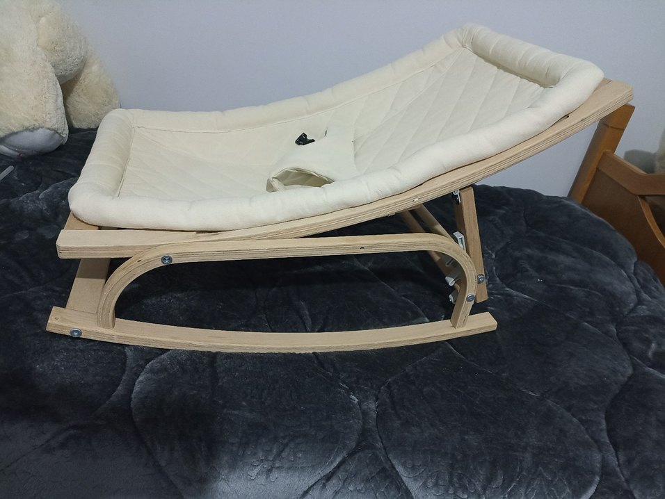 Beyaz Bebek Beşiği ve Sepeti - Görsel 2