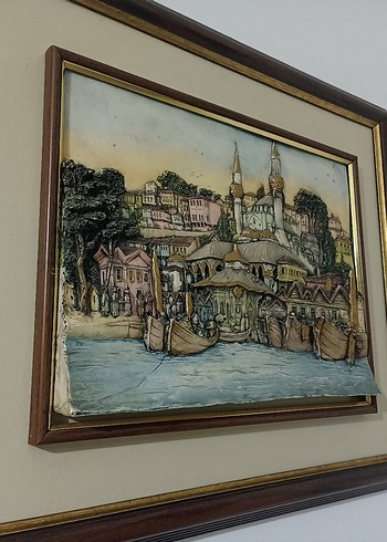 Parlak Camel Tonlarında Tablo - Görsel 2