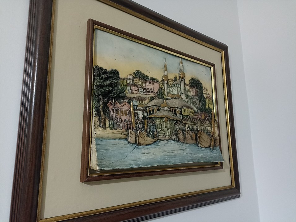 Parlak Camel Tonlarında Tablo - Görsel 2