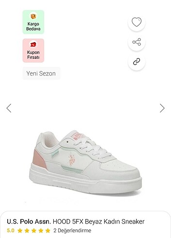 U.S Polo Assn. Bayan spor ayakkabı
