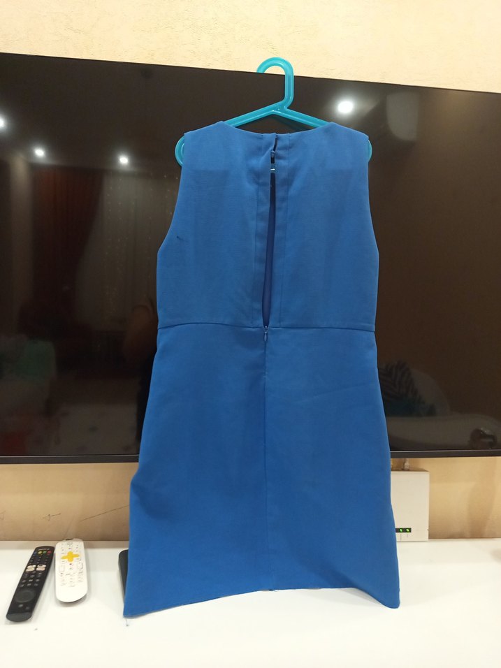 kısa elbise sırt dekolteli - Görsel 3