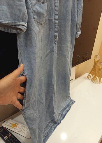 kot midi elbise cepli - Görsel 4