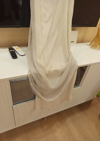 Kadın Gri Pliseli elbise - Görsel 9