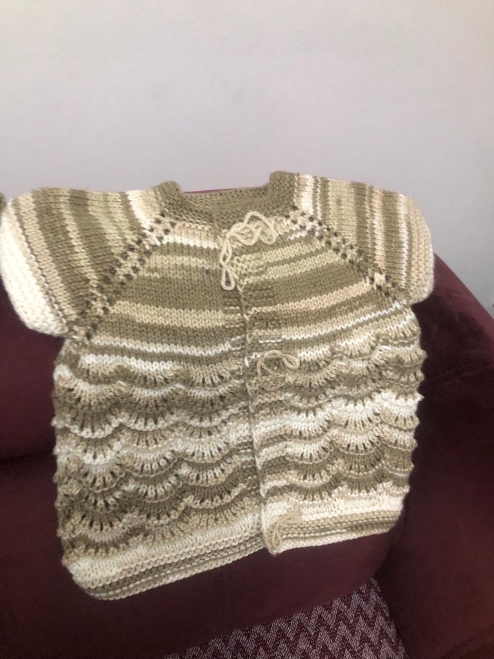 Erkek Çocuk Triko Hırka Ayıcıklı - Görsel 2