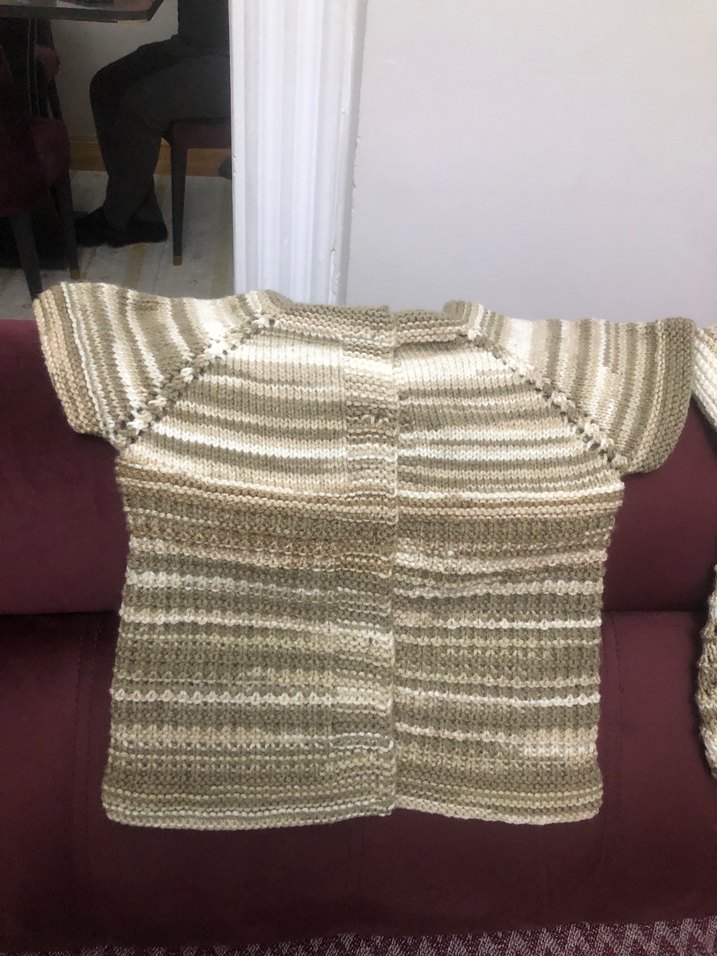 Erkek Çocuk Triko Hırka Ayıcıklı - Görsel 3