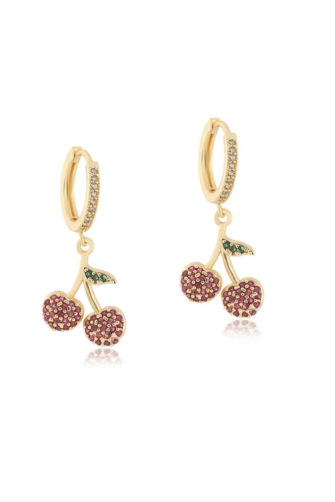 Kiraz Midi Küpe - Görsel 4