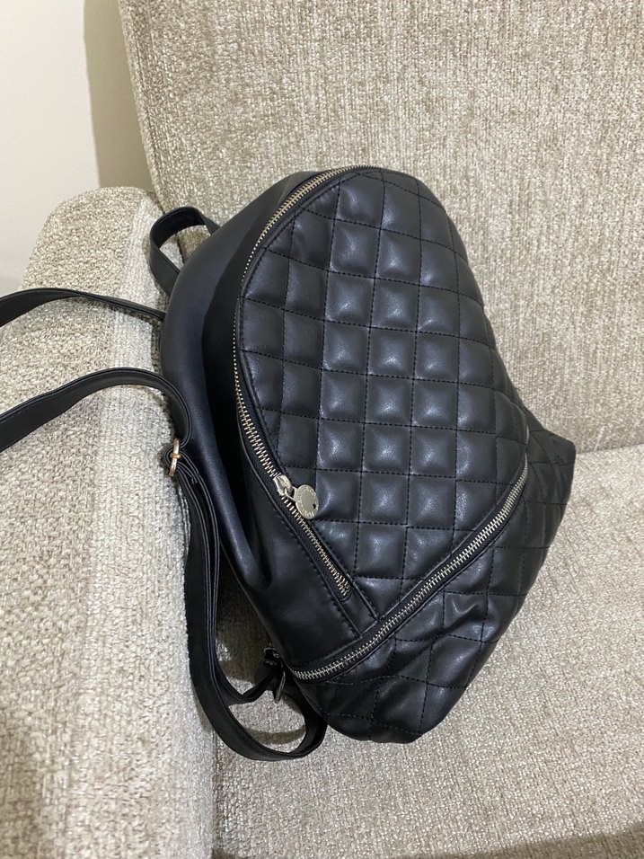 Orjinal Mavi Sırt Çantası Deri - Görsel 2