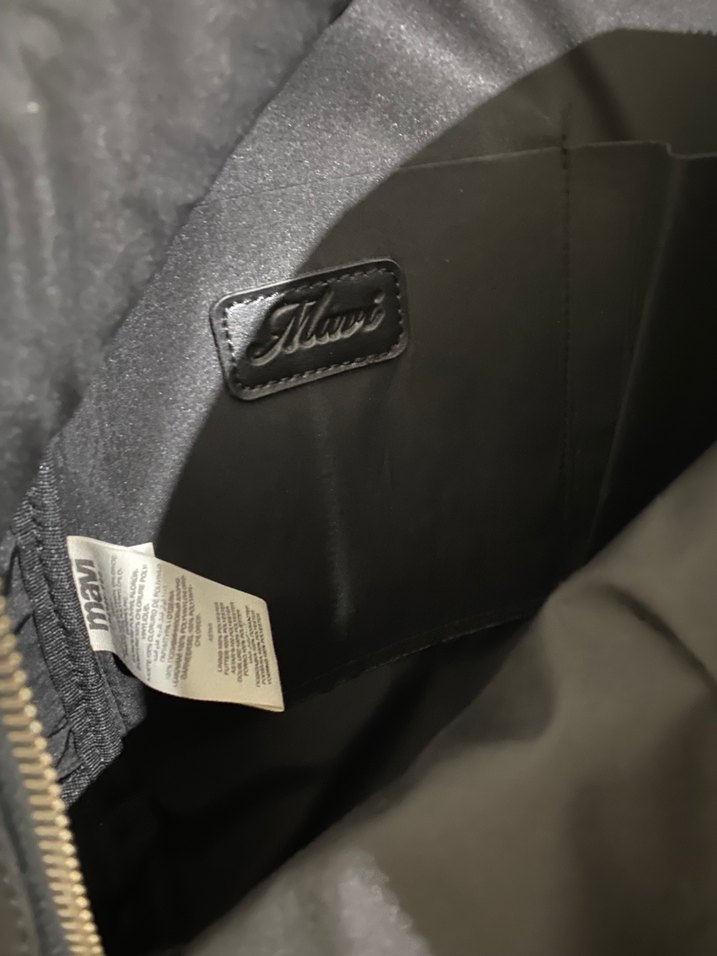 Orjinal Mavi Sırt Çantası Deri - Görsel 5