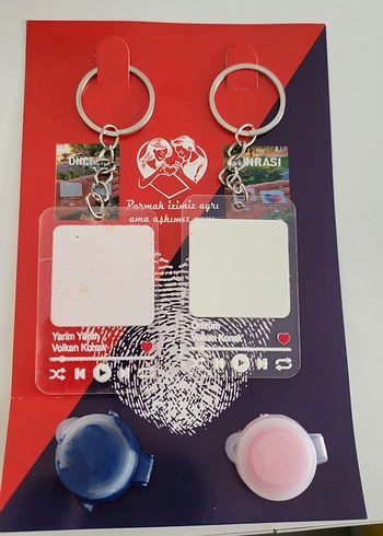Sevgililer Günü Çift Anahtarlık 
Volkan Konak Ömrüm Yarim Yarim - Görsel 2