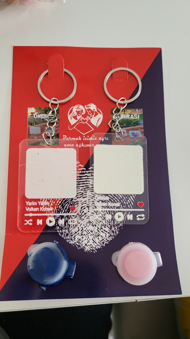 Sevgililer Günü Çift Anahtarlık 
Volkan Konak Ömrüm Yarim Yarim - Görsel 2