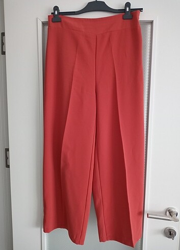 Geniş paça bilek boy pantolon