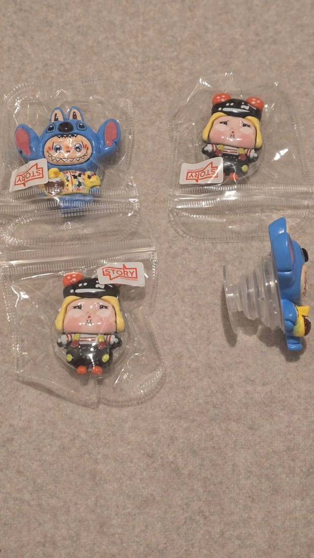 Renkli Karakter Figürleri Seti telefon arkası için - Görsel 4