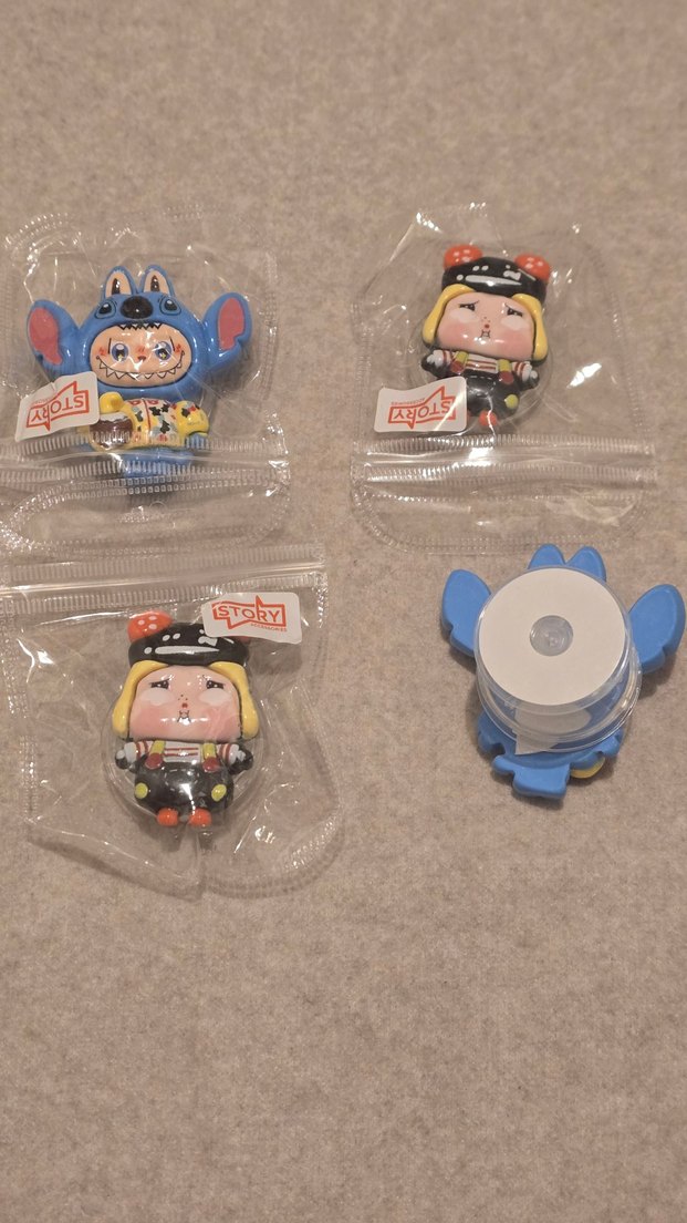 Renkli Karakter Figürleri Seti telefon arkası için - Görsel 2