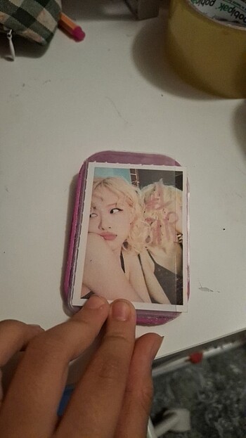 s Beden Rose ıslak mendil kapağı ile fotokart holderi 